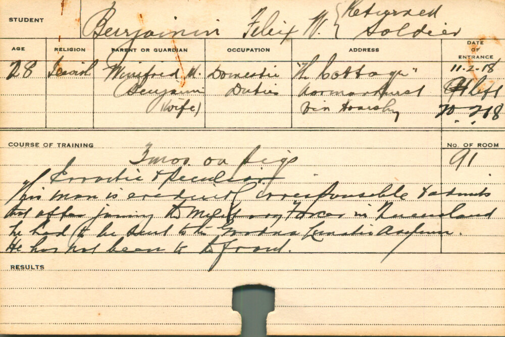 BENJAMIN, Felix W (Short Course - Pigs)