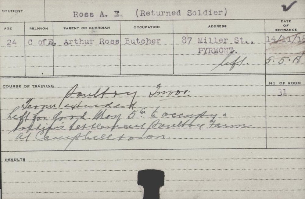 Ross, AE (Short Course - Poultry)