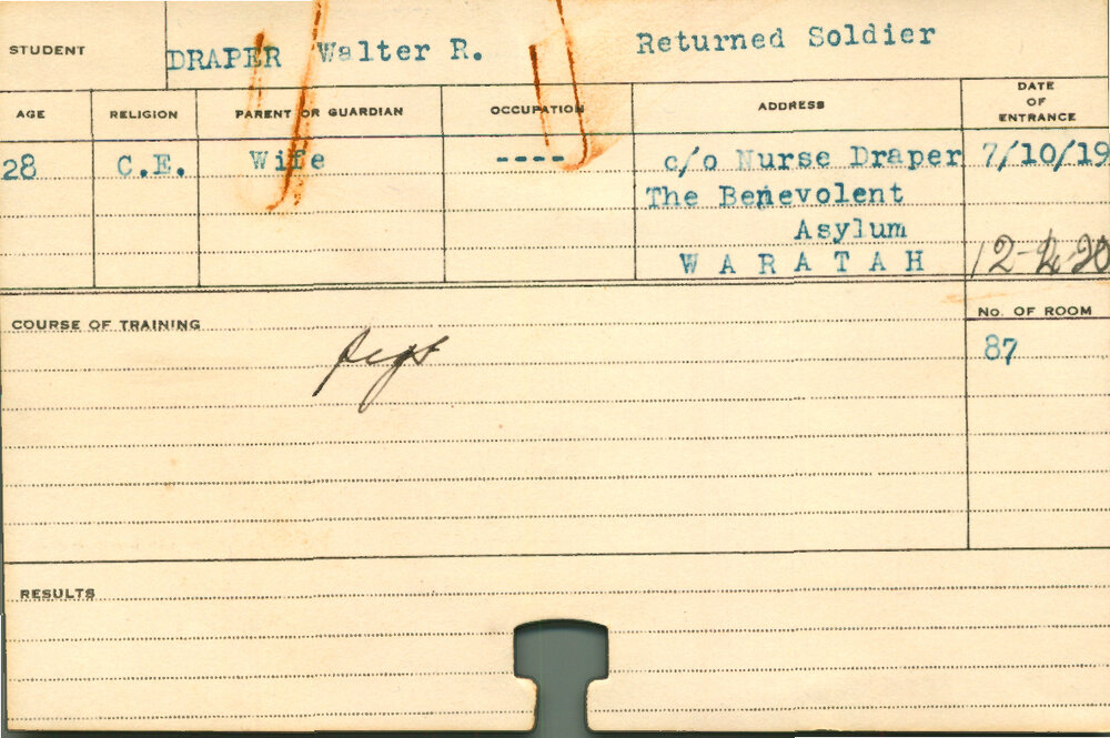 DRAPER, Walter R (Short Course - Pigs)