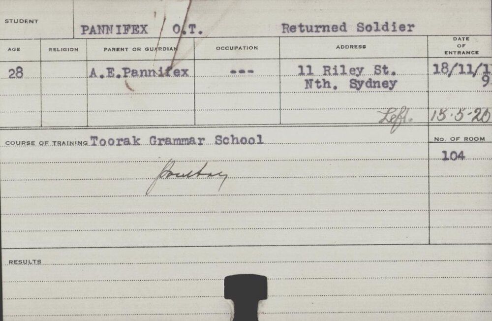 Pannifex, OT (Short Course - Poultry)