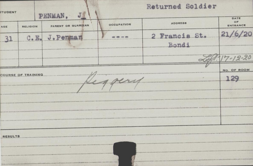 Penman, J (Short Course - Piggery)