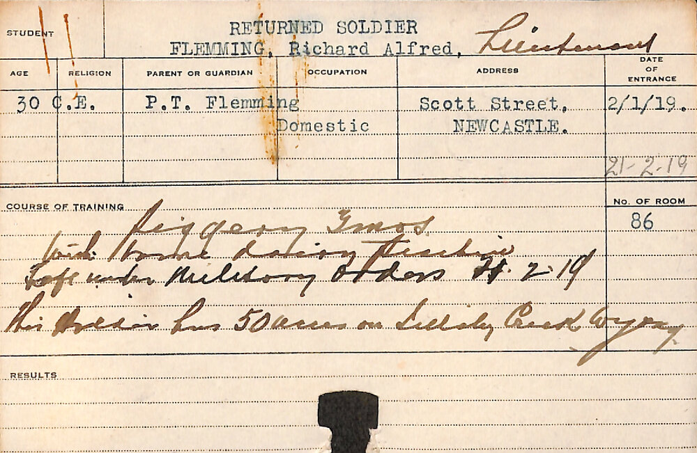 Flemming, Richard Alfred (Piggery)