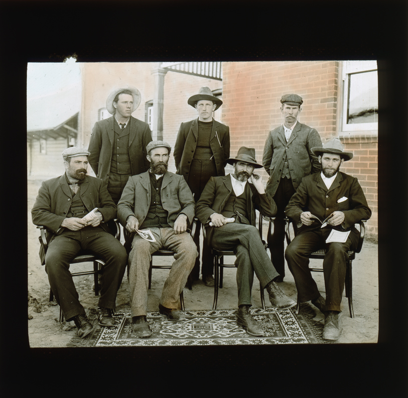 Farmers 1906 - Class? photograph of seven men [Hawkesbury Agricultural College (HAC)]