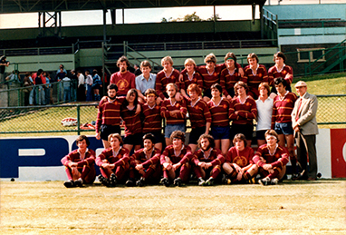 Rugby Team Photo - Grand Final Runners up 1979