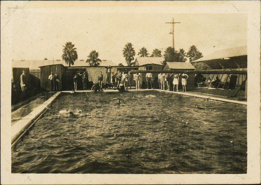 Swimming Pool - Students Swimming [Hawkesbury Agricultural College (HAC)]