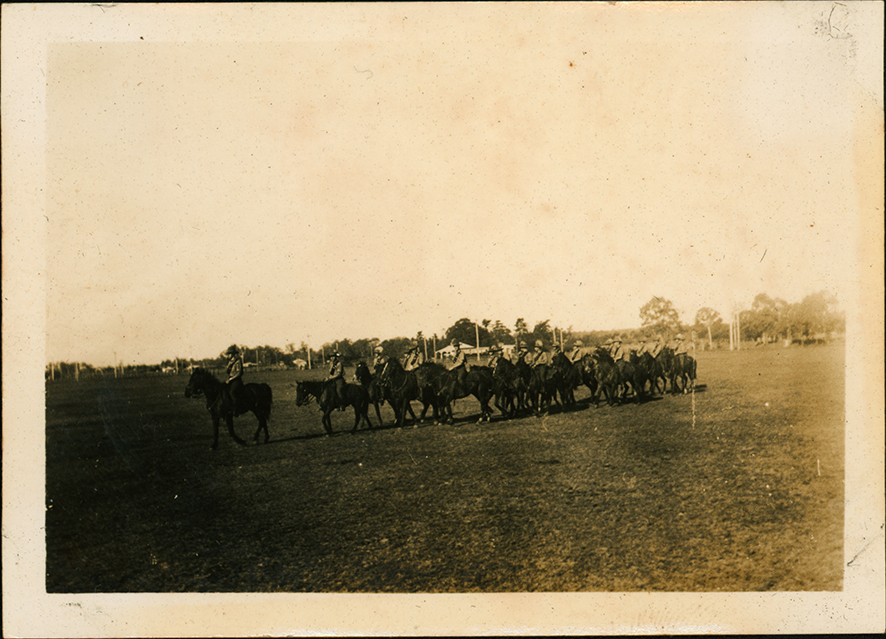 College Students in Uniform of the 4th Cavalry Mobile Veterinary Section [Hawkesbury Agricultural College (HAC)]