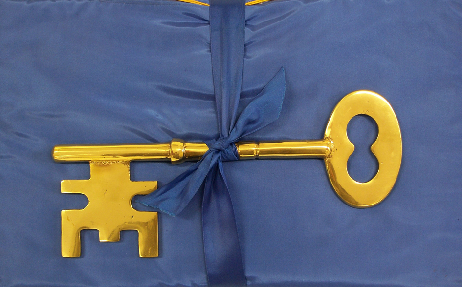 Key to the City of Hawkesbury (&amp; Deed) - Commemorating 100 years of Hawkesbury Agricultural College