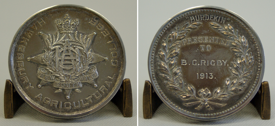 Burdekin Medal - Bert G Rigby