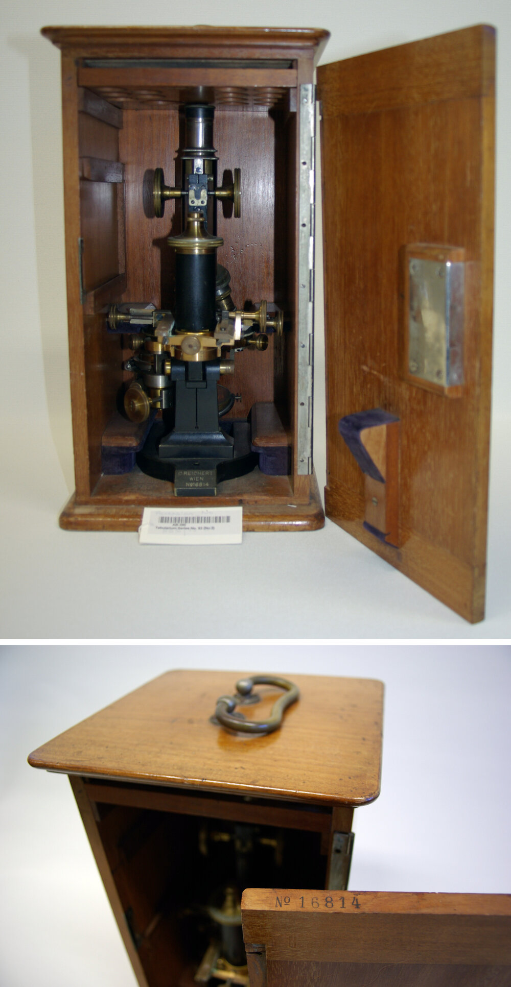 Antique scientific microscope (No. 2)