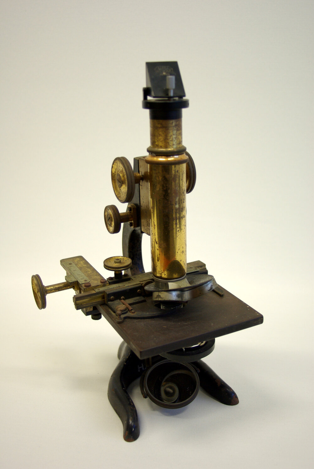 Antique scientific microscope (No. 5)
