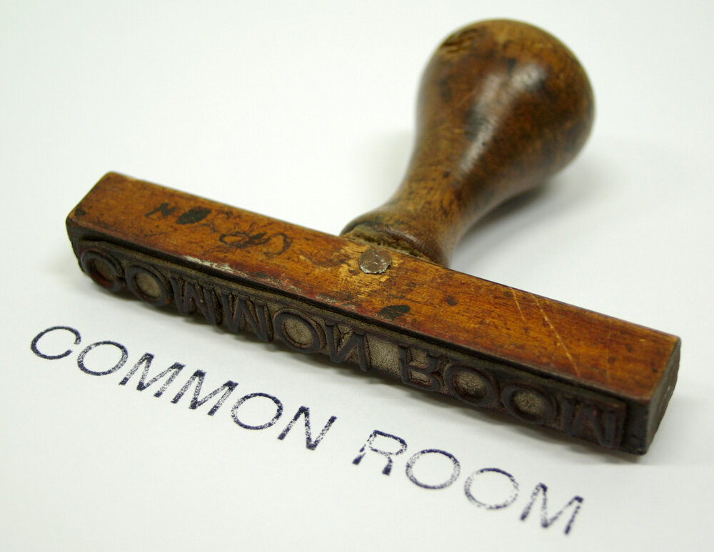 Rubber Stamp - Common Room