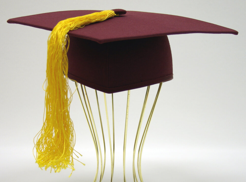 Blood &amp; Mustard mortar board