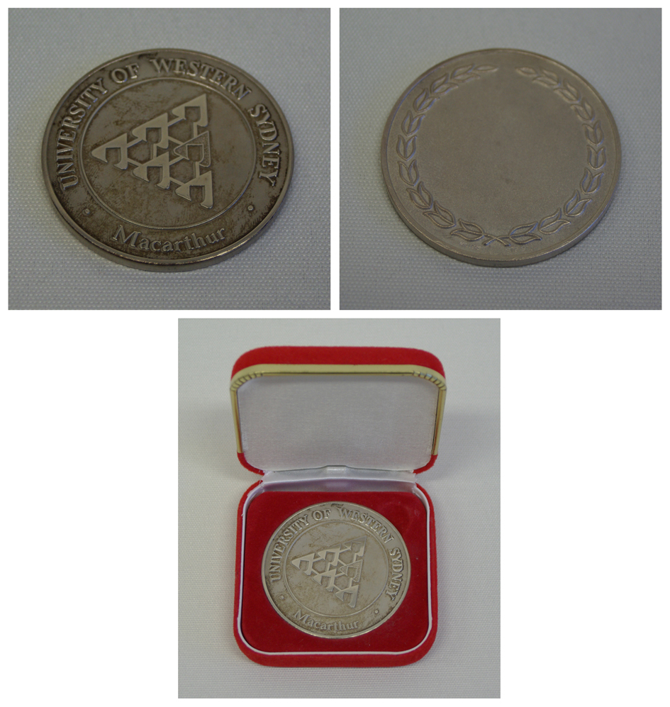 Student Medal - University of Western Sydney - Macarthur (UWSM)