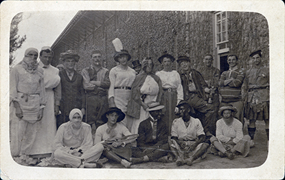 Postcard - Empire Day Celebration or Motting Ceremony