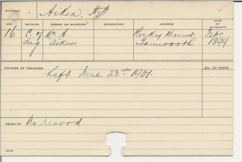 AIKEN, H (Agriculture)