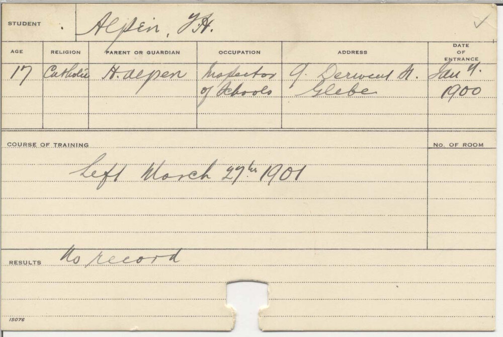 ALPEN, Y H (Agriculture)