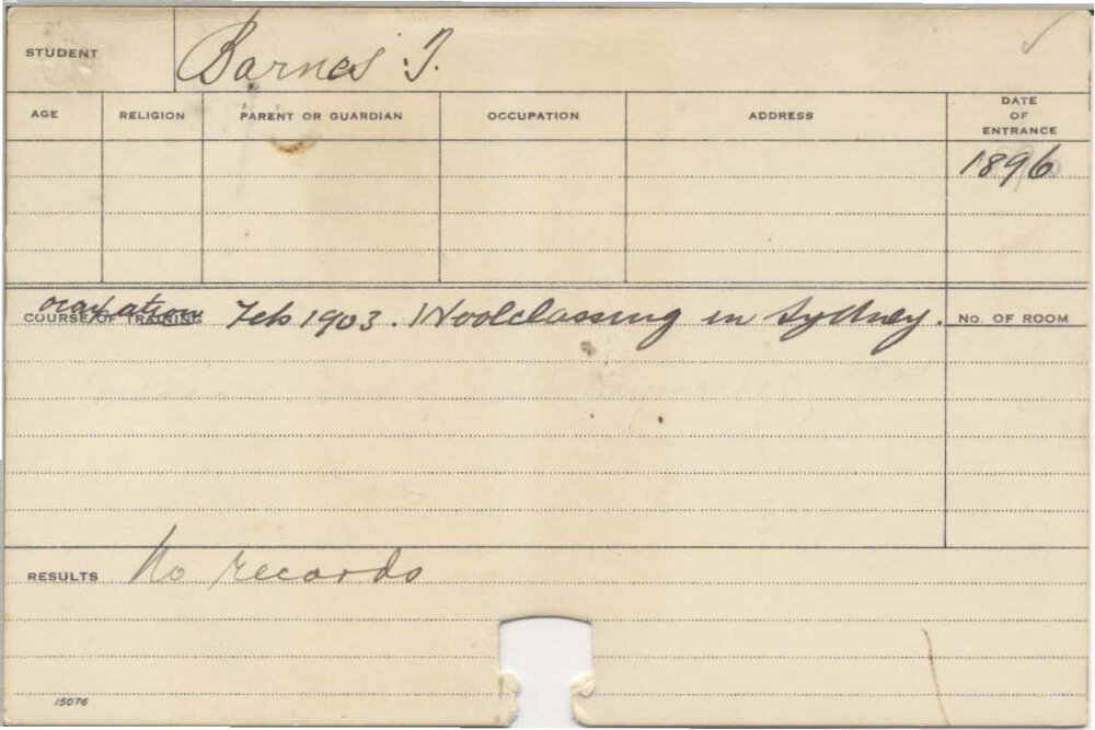 BARNES, T (Agriculture)