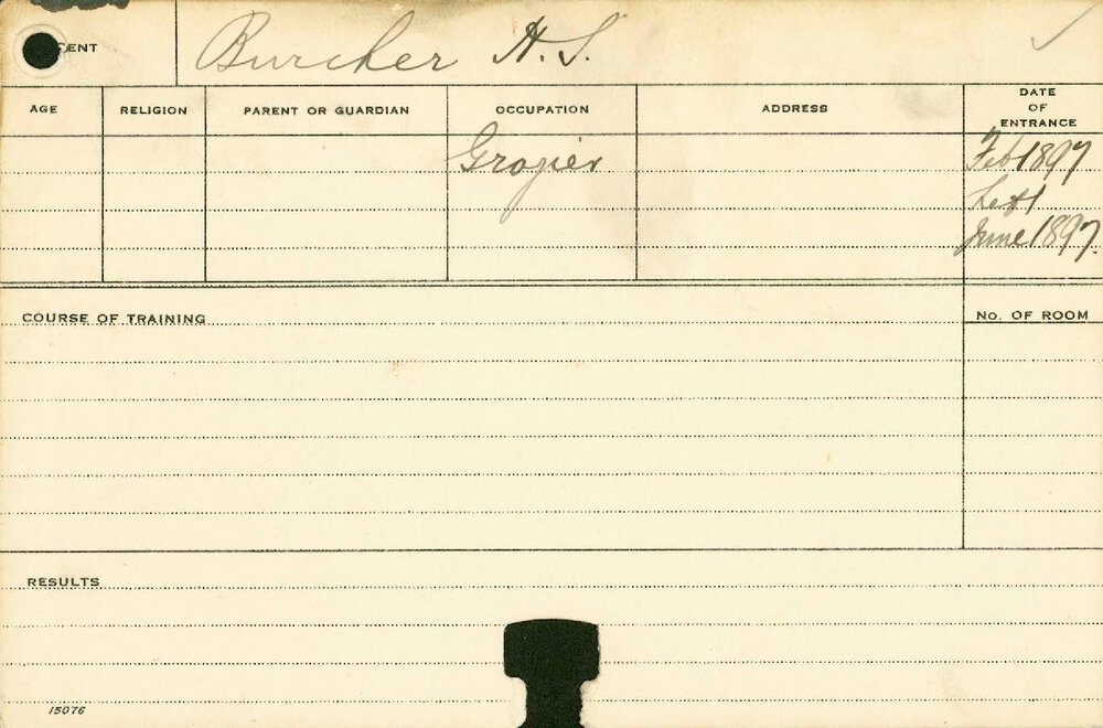 BURCHER, HS (Harvey Stephen) (Agriculture)