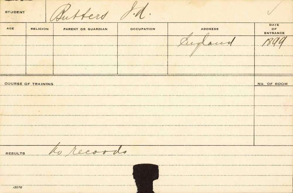 BUTTERS, JD (Agriculture)