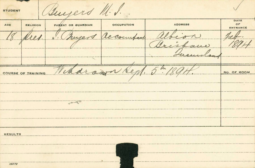 BUYERS, WJ (Agriculture)