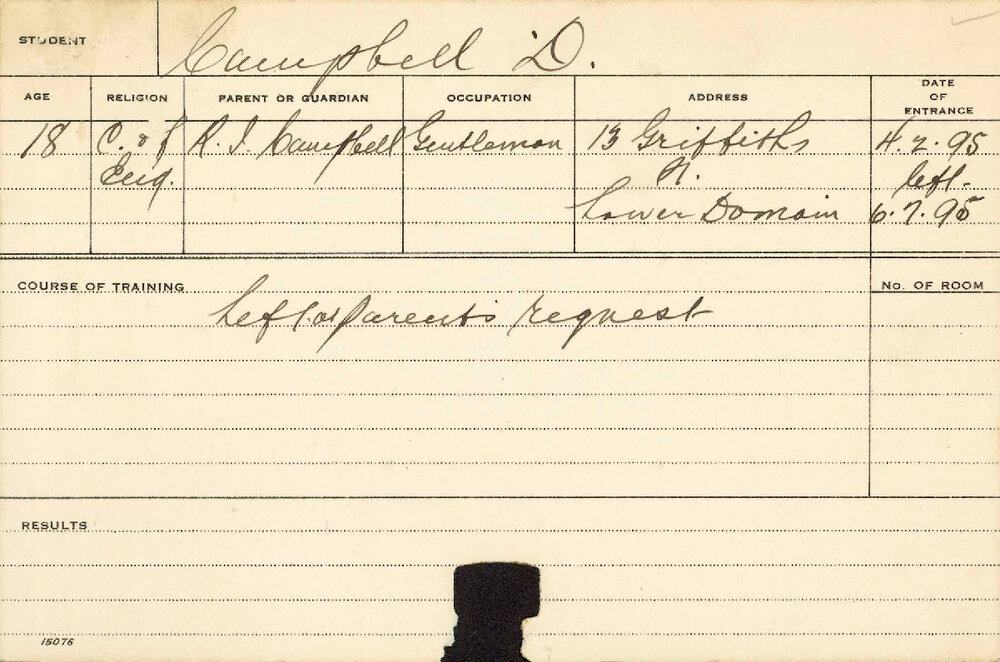 CAMPBELL, D (Agriculture)