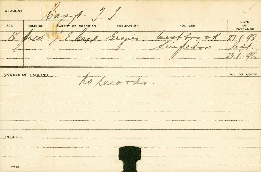 CAPP, JJ (Agriculture)