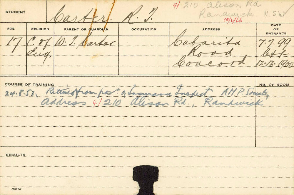 CARTER, RJ (Agriculture)