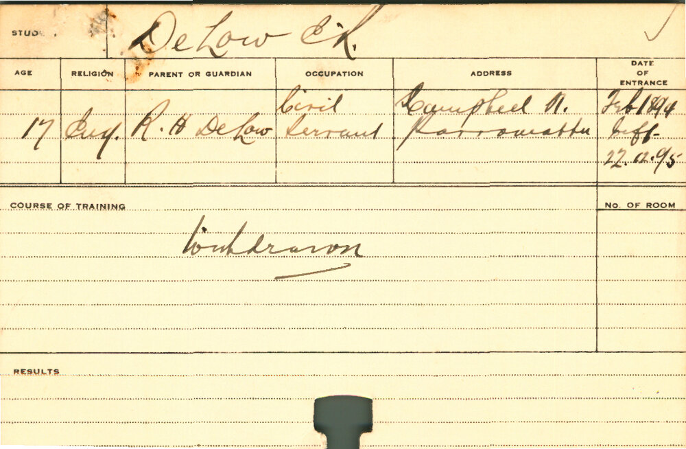 DE LOW, ER (Agriculture)