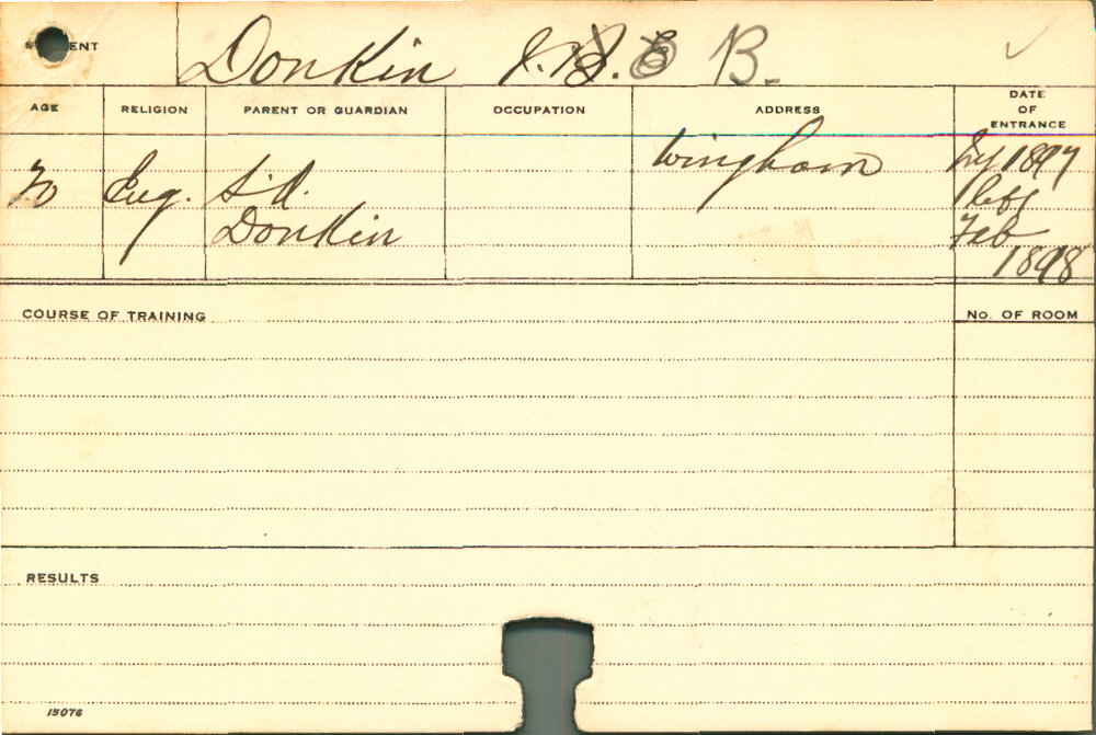 DONKIN, JE (Agriculture)