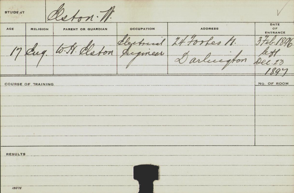 ELSTON, W (Agriculture)