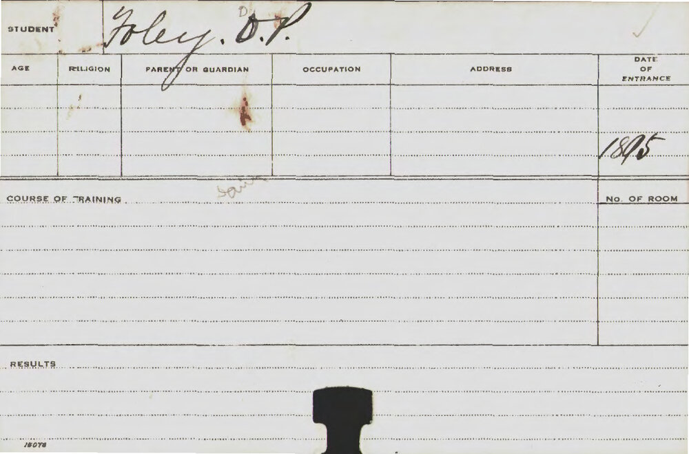 FOLEY, DP (Agriculture)