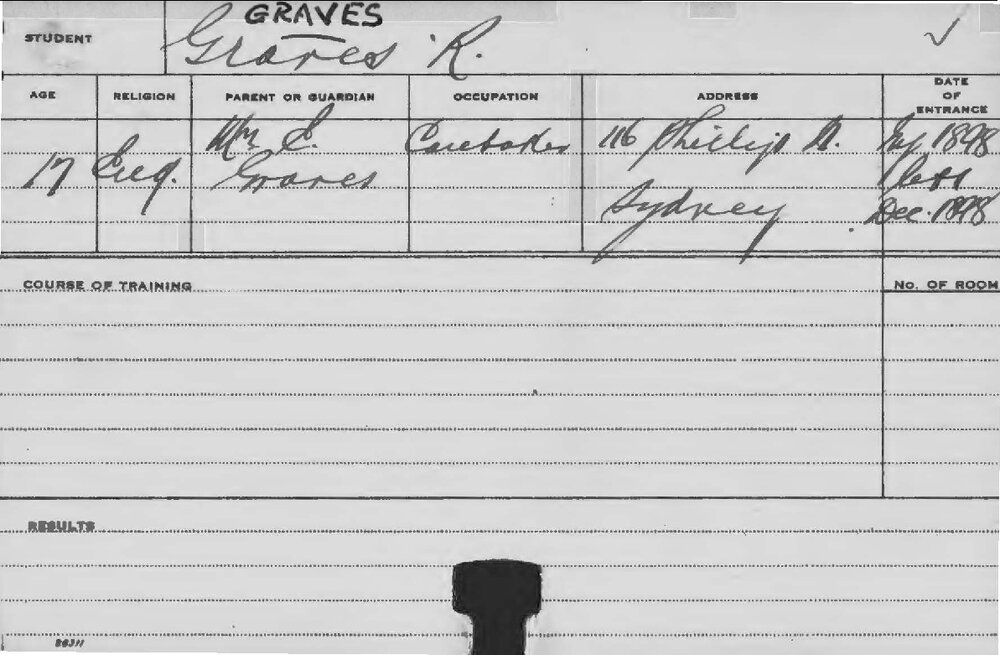 GRAVES, R (Agriculture)