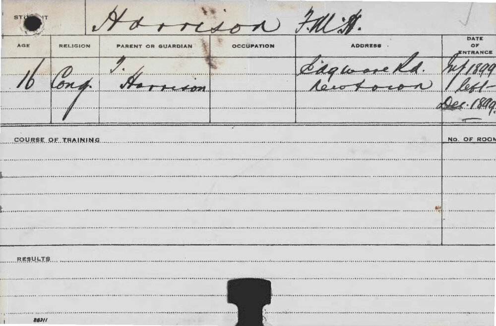 HARRISON, FM (Agriculture)