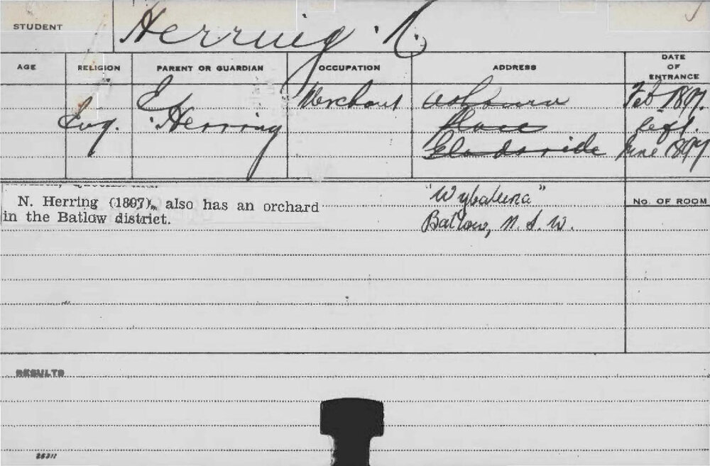 HERRING, N (Agriculture)