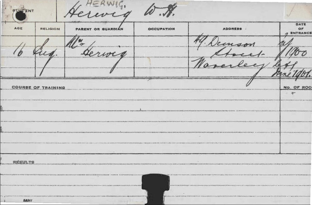 HERWIG, WH (Agriculture)