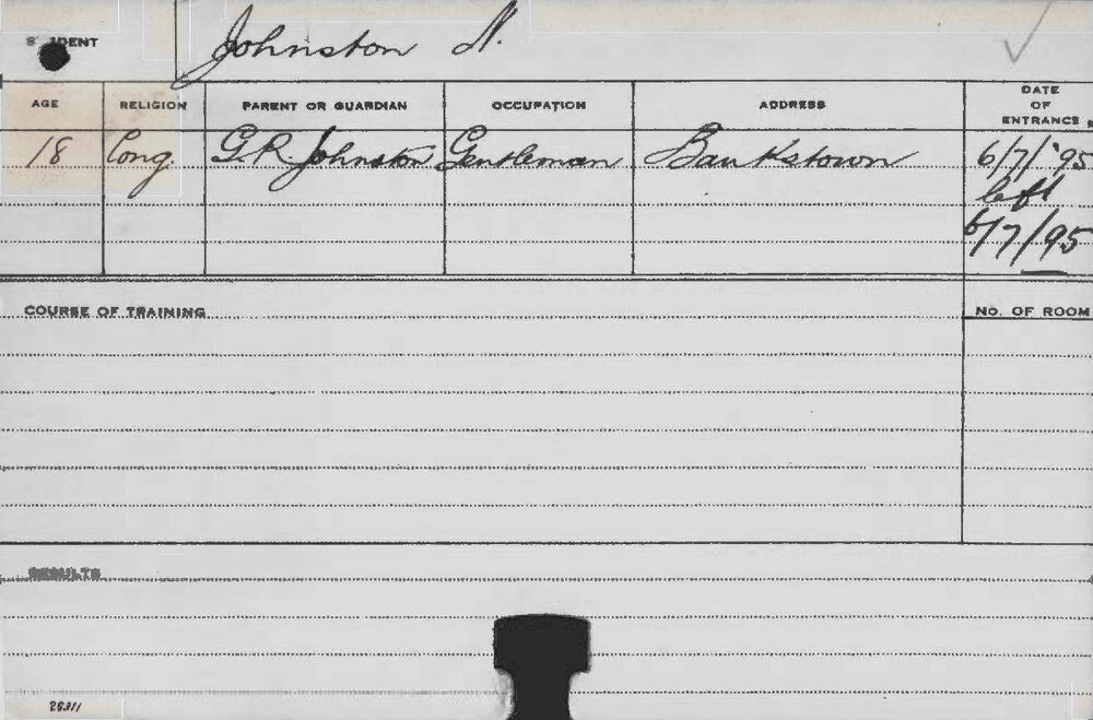 JOHNSTON, N (Agriculture)