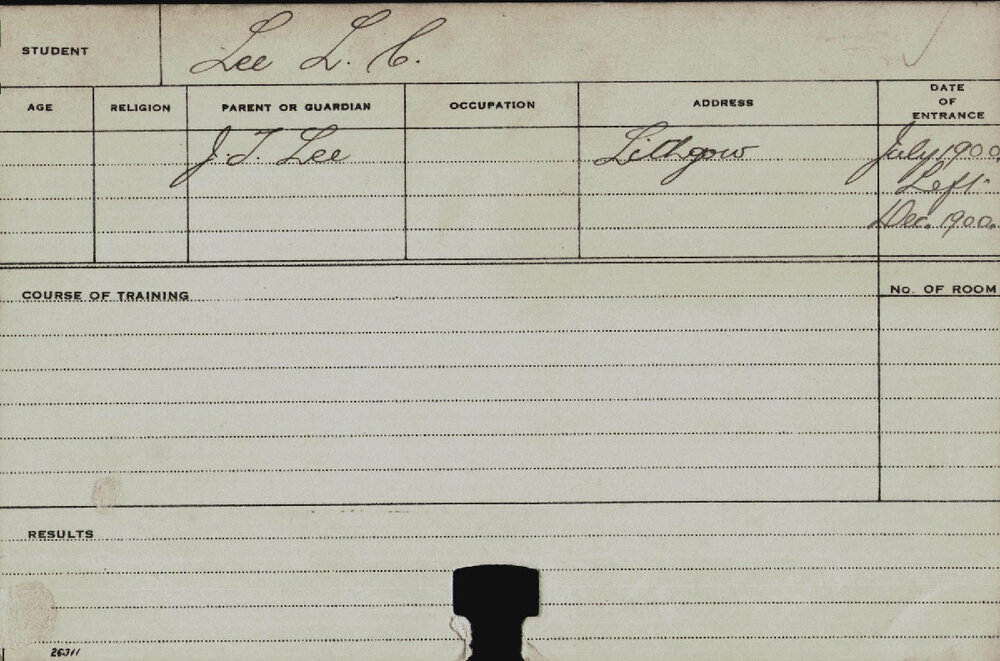 LEE, LC (Agriculture)