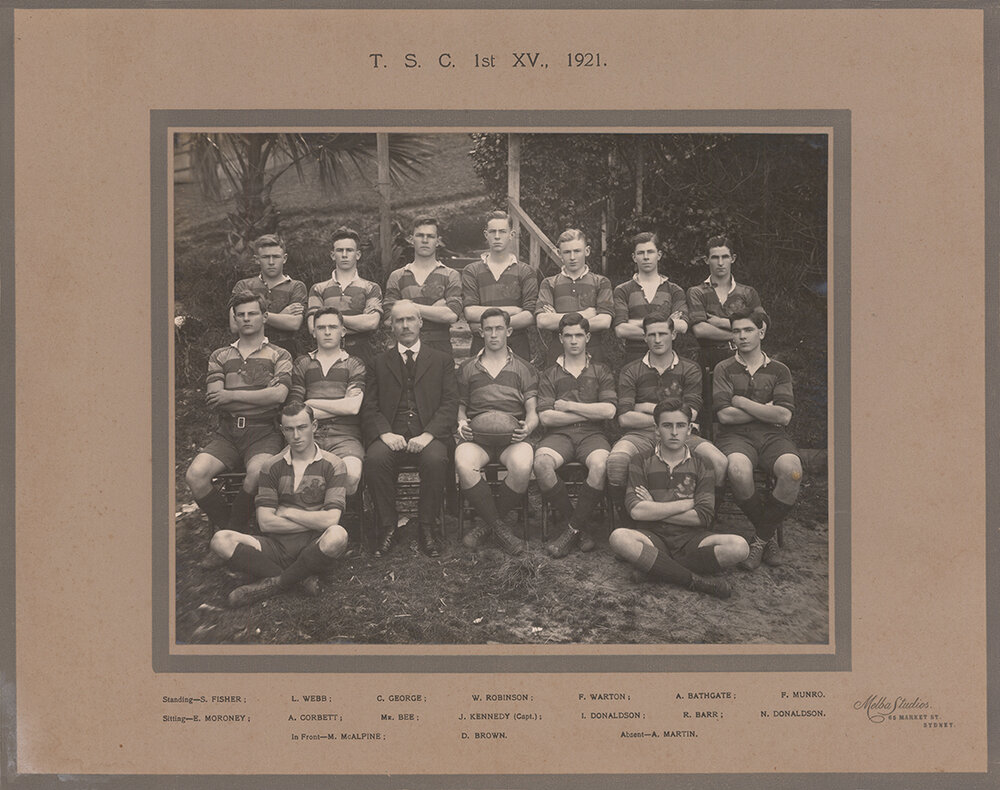 Football (Rugby Union team) The Scots College 1st XV 1921