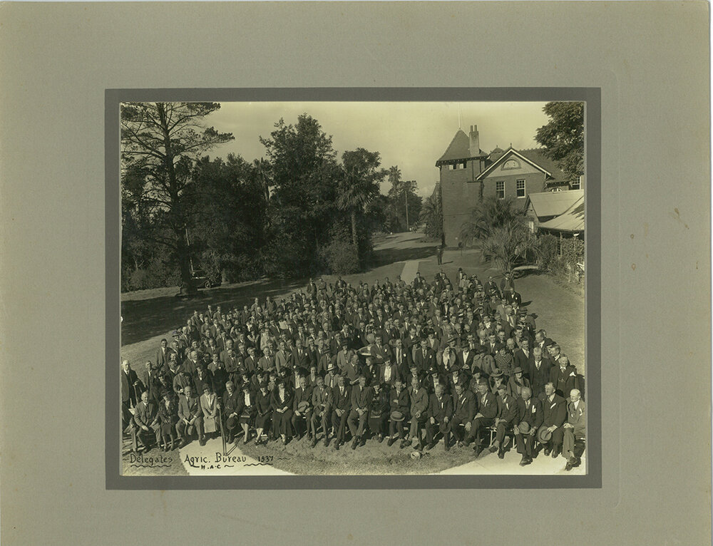 Delegates Agricultural Bureau 1937 (Hawkesbury Agricultural College [HAC])