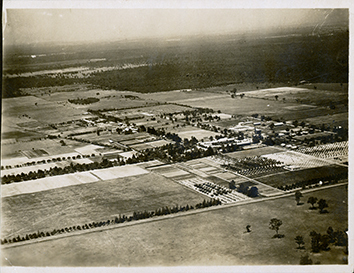 Aerial photograph of HAC