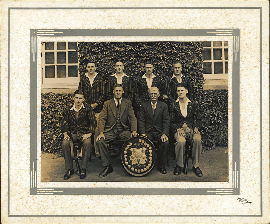 Intercollegiate Rifle Teams, 1937 [Hawkesbury Agricultural College (HAC)]