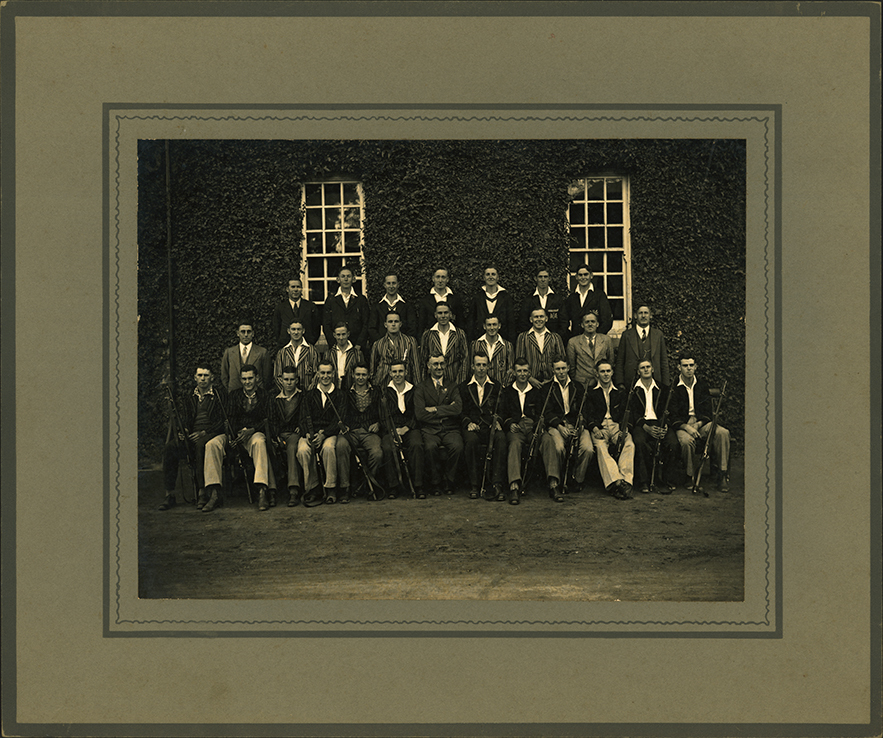 Intercollegiate Rifle Teams, 1936 [Hawkesbury Agricultural College (HAC)]