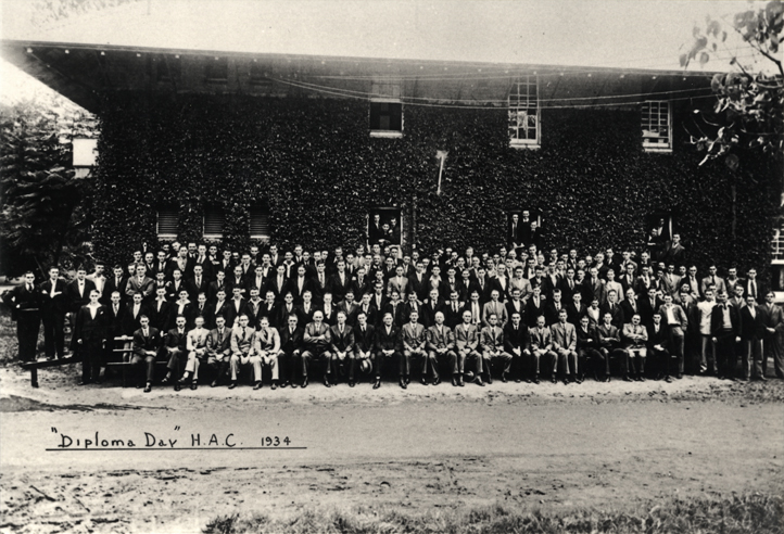 Diploma Day, 1934 [Hawkesbury Agricultural College (HAC)]