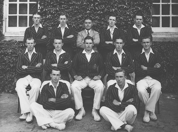 Cricket team - 1st XI, 1936 [Hawkesbury Agricultural College (HAC)]