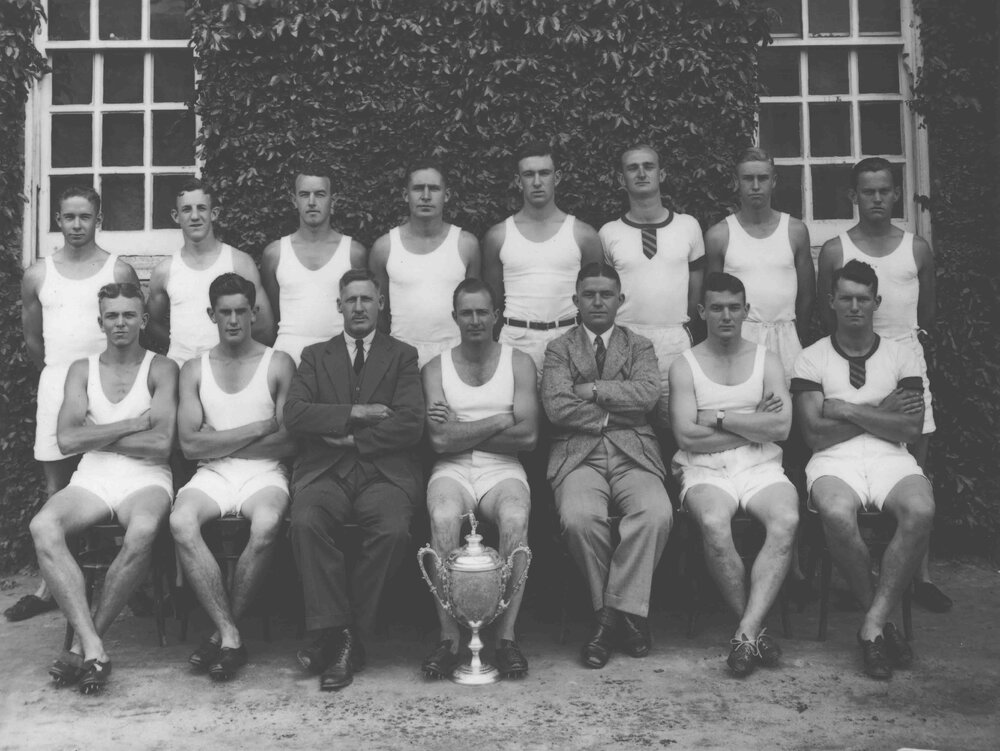 Athletics team, 1930s [Hawkesbury Agricultural College (HAC)]