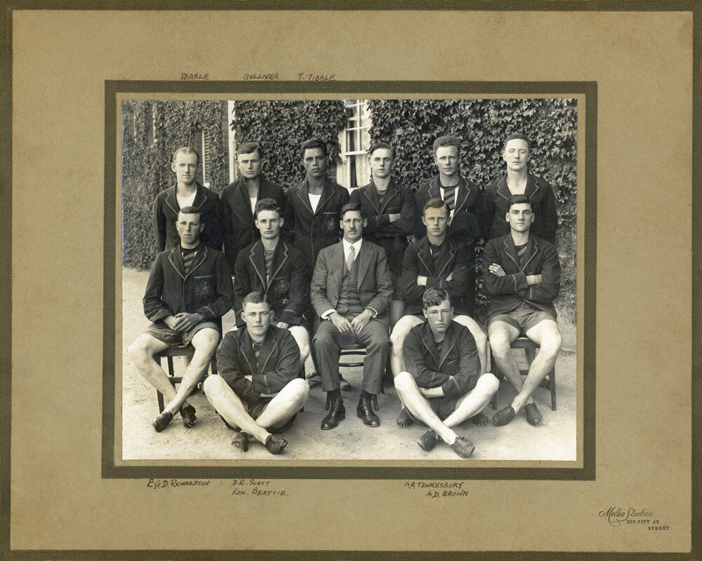 Athletics team, 1929 [Hawkesbury Agricultural College (HAC)]