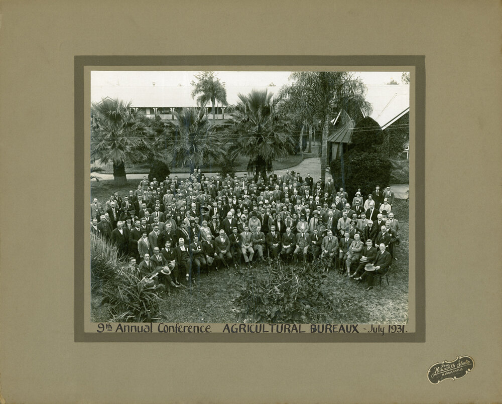 Annual State Conference (9th) of the Agricultural Bureau, July 1931 [Hawkesbury Agricultural College (HAC)]