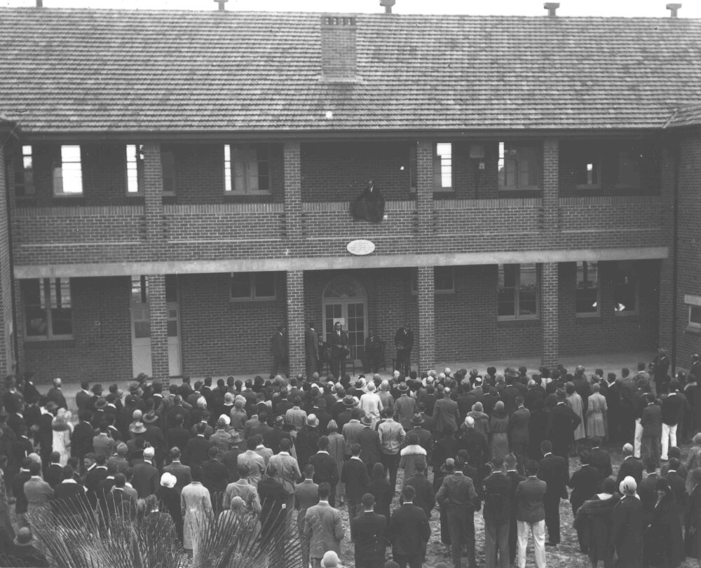 Science Building - Opening, 6 May 1930 [Hawkesbury Agricultural College (HAC)]