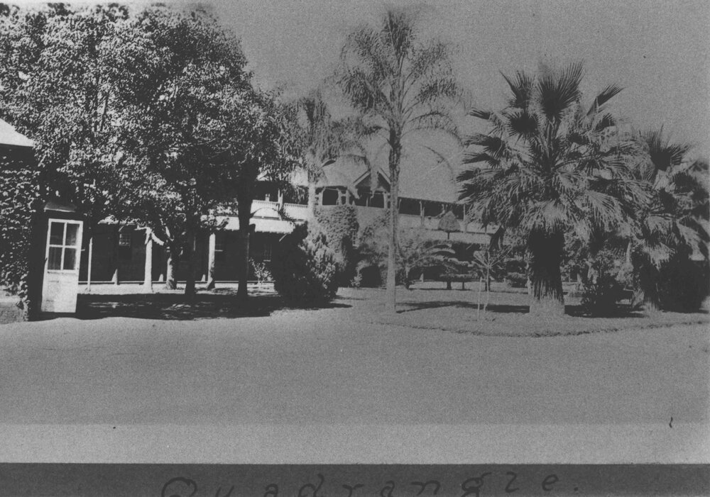 Quadrangle - Taken from South-East corner [Hawkesbury Agricultural College (HAC)]