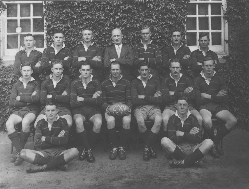Football (Rugby Union) team - 2nd XV, 1937 [Hawkesbury Agricultural College (HAC)]